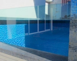 pool window mosaic tiles